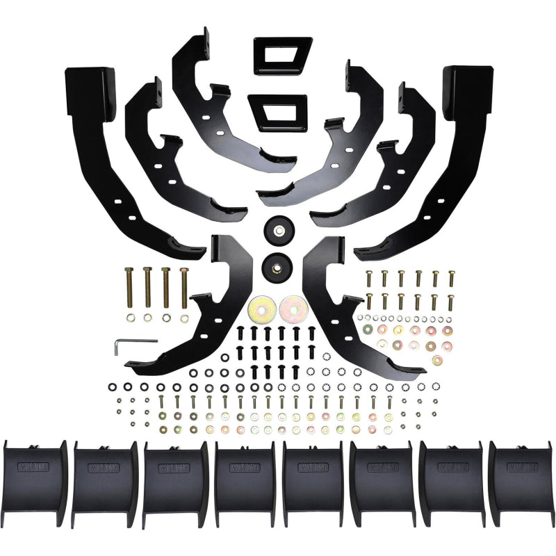 Westin PRO TRAXX 5 Oval Wheel to Wheel Step Nerf Bars Stainless Steel Model 21-534760