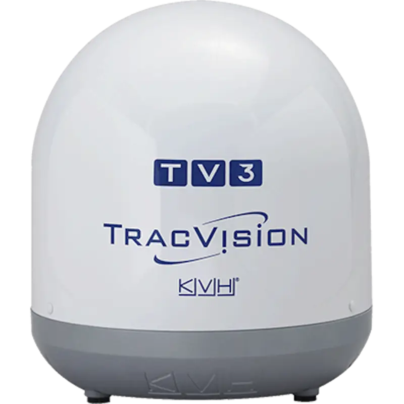 01-0370 KVH Industry Tracvision Tv3 Empty Dome/Baseplate KVH010370