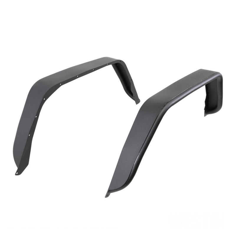 Westin Tube Fenders Rear Pair Steel Textured Black Finish Model 62-1065