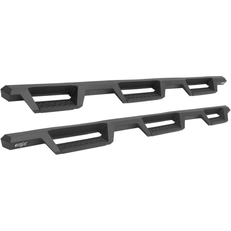 Westin HDX Drop Wheel to Wheel Side Steps Textured Black Steel For Double Cab Model 56-534595
