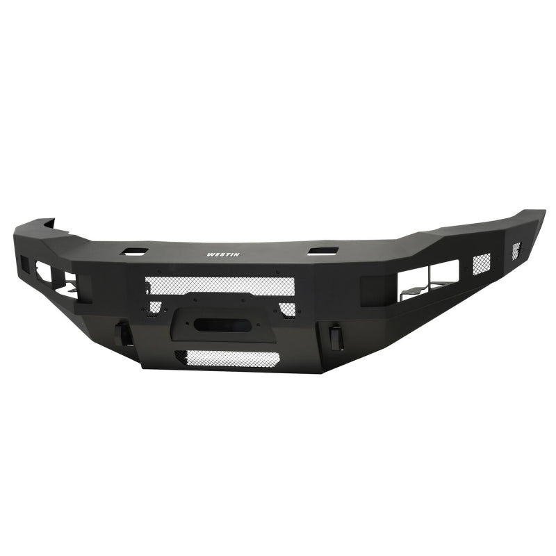 Westin Pro-Series Winch Mount Front Bumper Textured Black Steel Model 58-411195