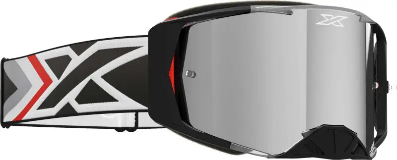 067-11065 EKS Brand Lucid Goggle Black Silver Mirror wps-067-11065