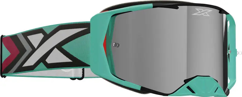 067-11085 EKS Brand Lucid Goggle Minty Silver Mirror wps-067-11085