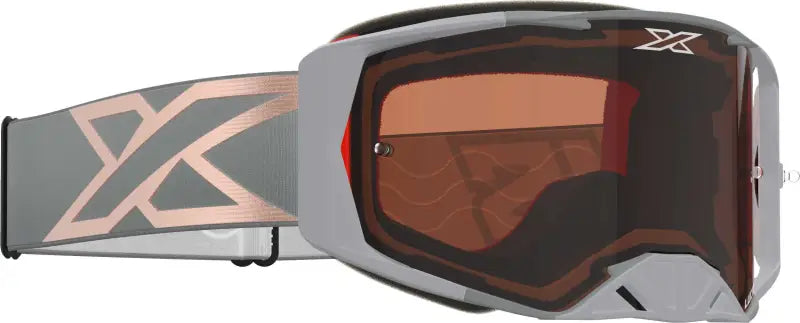 067-12010 EKS Brand Lucid Goggle Grey Copper Auburn Lens wps-067-12010