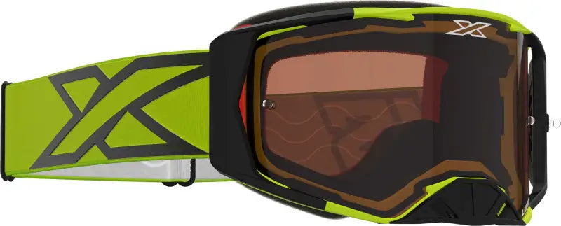 067-12025 EKS Brand Lucid Goggle Flo Yellow Auburn Lens wps-067-12025