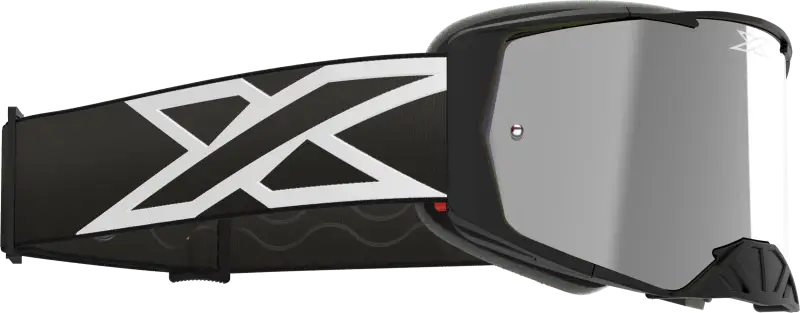 067-12030 EKS Brand Lucid Caliber Goggle Black Silver Mirror Lens wps-067-12030