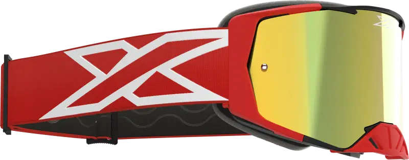 067-12045 EKS Brand Lucid Caliber Goggle Red Gold Mirror Lens wps-067-12045