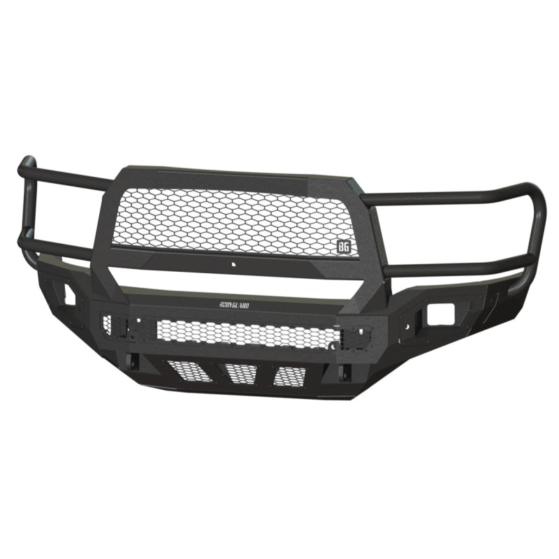 Bodyguard Freedom Front Extreme Non-Winch Sensor Cutouts W/ Mesh Grille No Camera Harness Texture Black Powder Coat Model NER19BYTMN