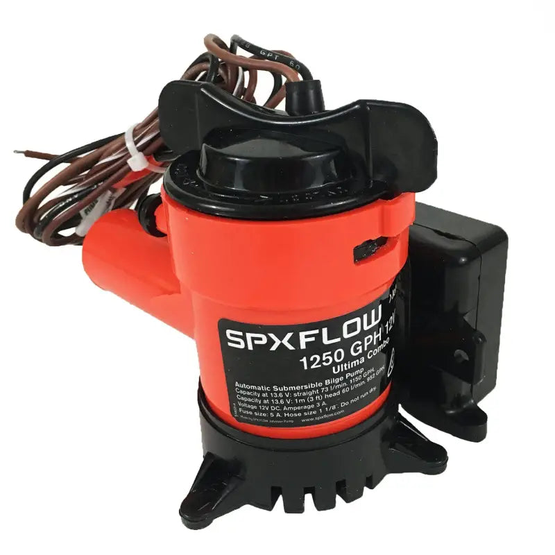 08203-00 Johnson Pump Ultima Cmbo Bilge Pump 1250Gph 12V jhp820300