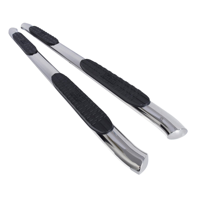 Westin PRO TRAXX 4 Oval Step Nerf Bars Polished Stainless Steel For Double Cab Model 21-22770