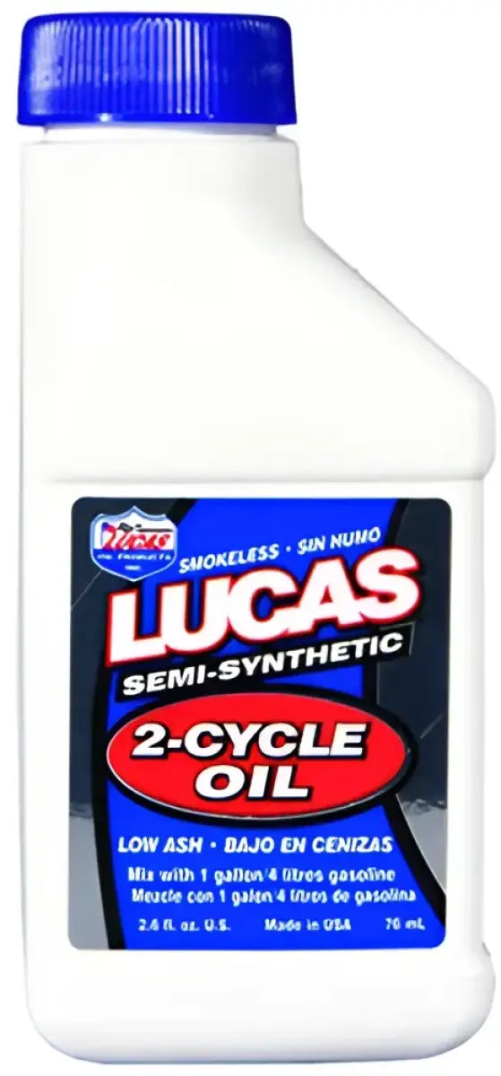 10058 Lucas Semi-Synthetic 2-Cycle Oil 2.6Oz wps-58-5217