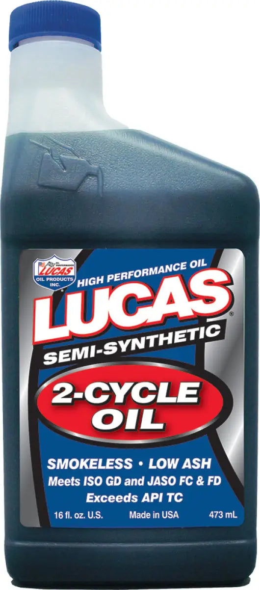 10120 Lucas Semi-Synthetic 2-Cycle Oil 16Oz wps-58-5210