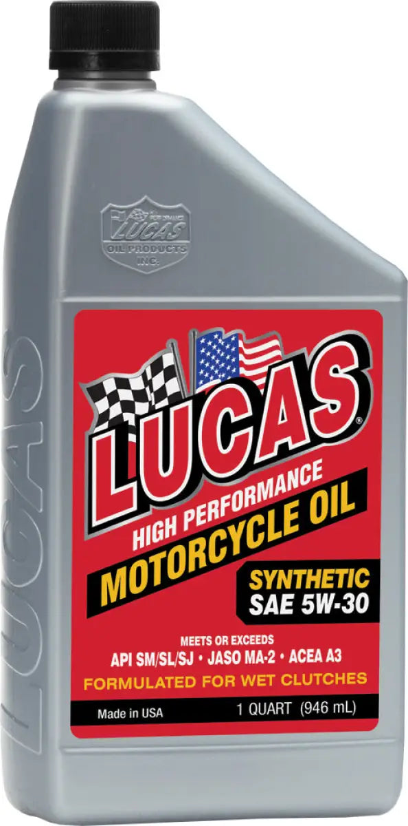 10706 Lucas Synthetic High Performance Oil 5W30 1Qt wps-58-5229