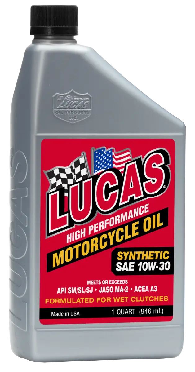 10708 Lucas Synthetic High Performance Oil 10W-30 1Qt wps-58-5221