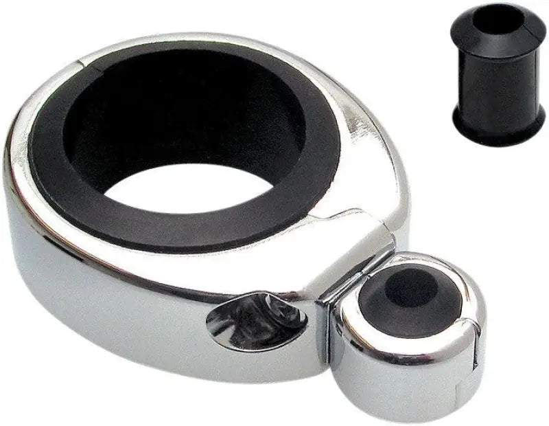 11-0041 Motion Pro Cable Clamp 1 1/4 Inch-1 1/2 Inch Single Thr/Clu Chrome wps-57-10041