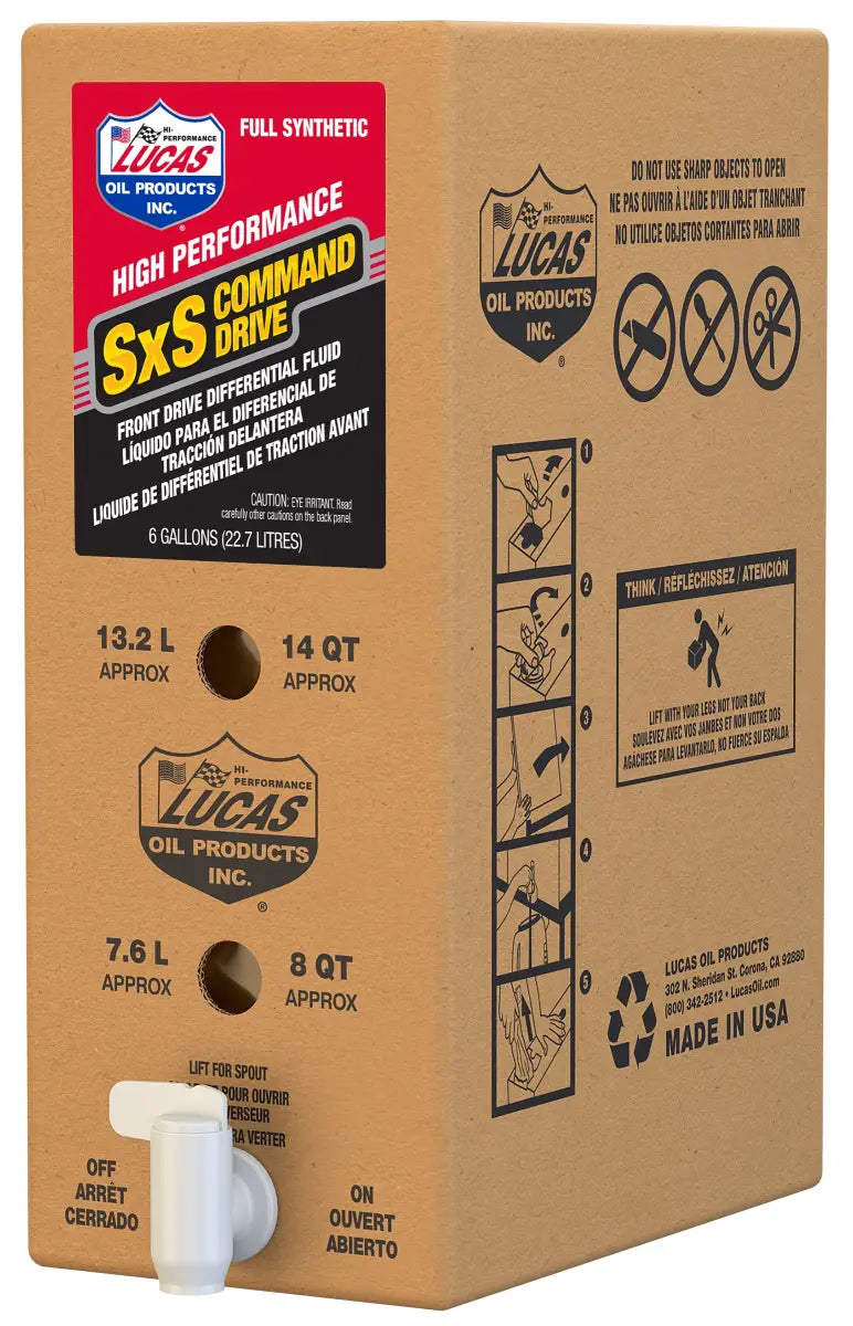 18051 Sxs Synthetic Front Drive Dif 6 Gal Bib wps-58-53564