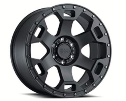 Wheel Pros Black Gauntlet Mountain 18X9 6X139.7 A78LT12610M12