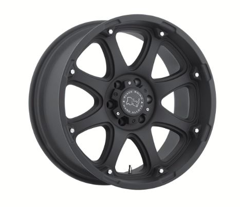Wheel Pros Black Glamis Matte Black 22x14 6x139.70 A78LA46140M12