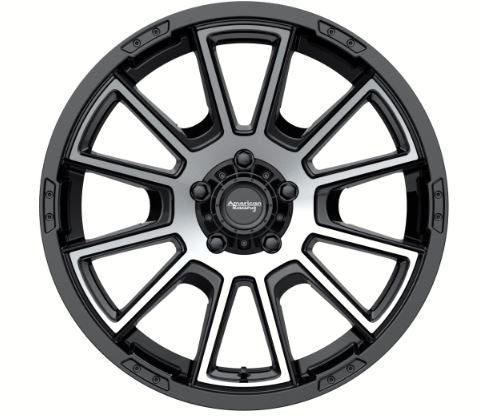 Wheel Pros 33 20X9 5X5.0 G-Blk Mach 0Mm A783329050500