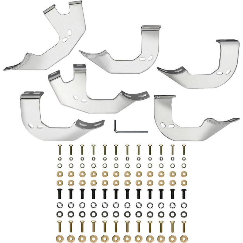 Westin PRO TRAXX 4 Oval Step Nerf Bars Polished Stainless Steel Model 21-22670