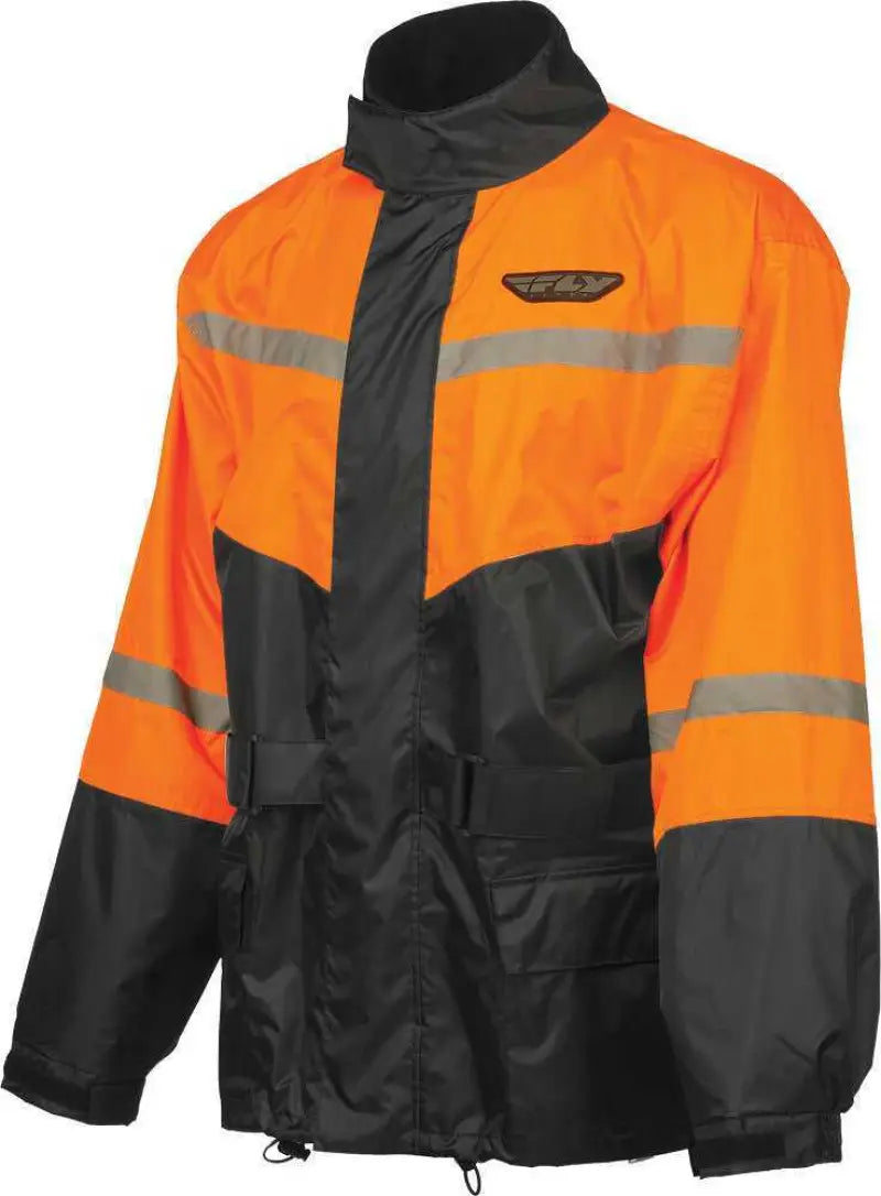 2 Piece Rain Suit Black/Orange 4x wps-479-80194x
