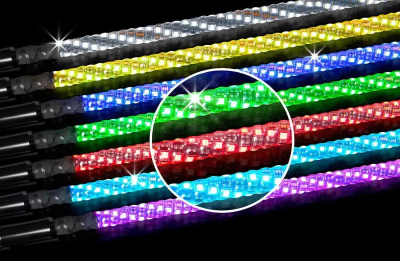 2' Rgb Led Whip Flag wps-63-8092