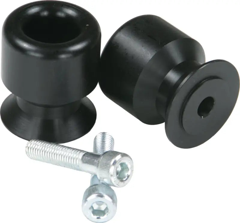 200-2101 Swingarm Spools Black 8mm wps-610-2101