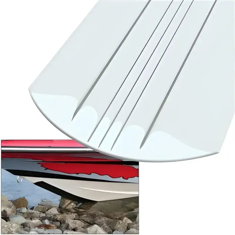 20104 Keelguard Keelguard Bow Protector White 4' kee20104