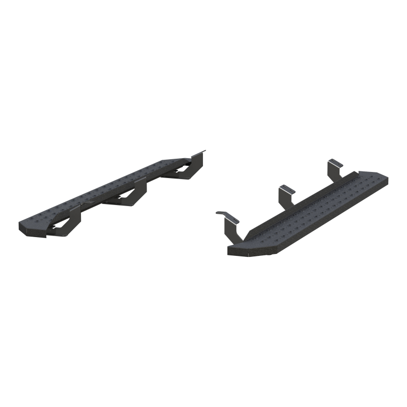 ARIES RidgeStep 6-1/2" x 75" Black Steel Running Boards, For Toyota Tacoma Model 2055558