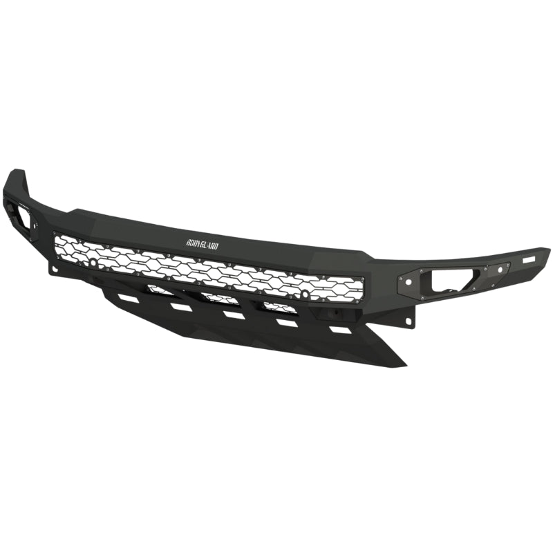 Bodyguard Freedom Front Base Non-Winch Sensor Cutouts Texture Black Powder Coat Model NAR21LYTNN