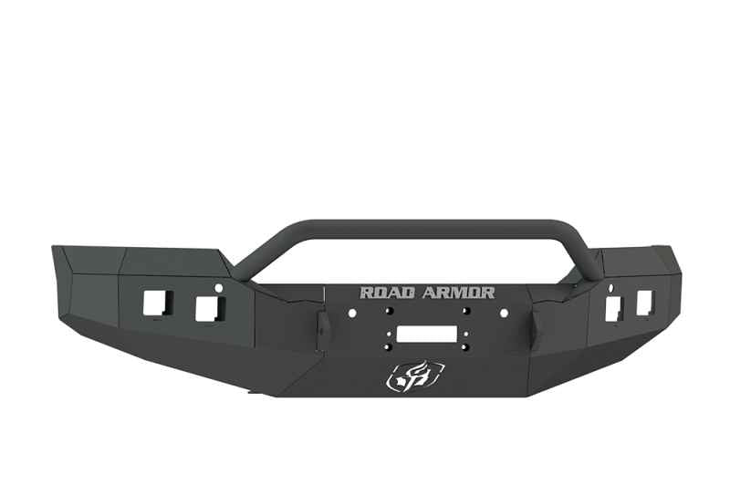 Road Armor 15-19 GMC 2500 Stealth Front Winch Bumper w/Pre-Runner Guard - Tex Blk 215R4B