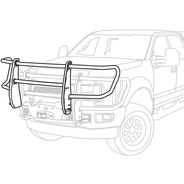 105912 Warn Bmpr Grd Lght Geniii 19Ramhd W36105912