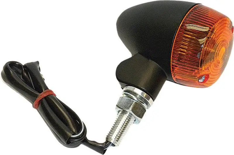 25-8323BK K&S Turn Signal Style 1 Black W/Amber Lens wps-225-8323bk