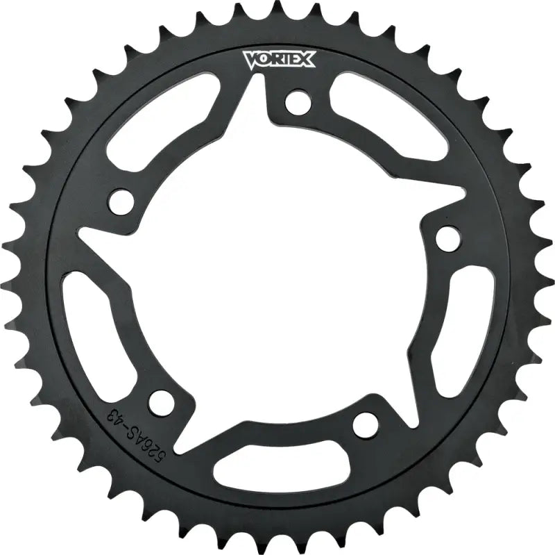 252S-42 Rear Sprocket Steel 42t 525 Blk Hon wps-3-252s42