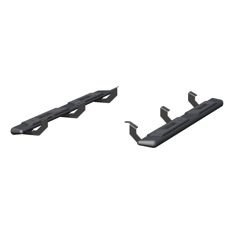 ARIES AscentStep 5-1/2" x 75" Black Steel Running Boards, For Toyota Tacoma Model 2558027