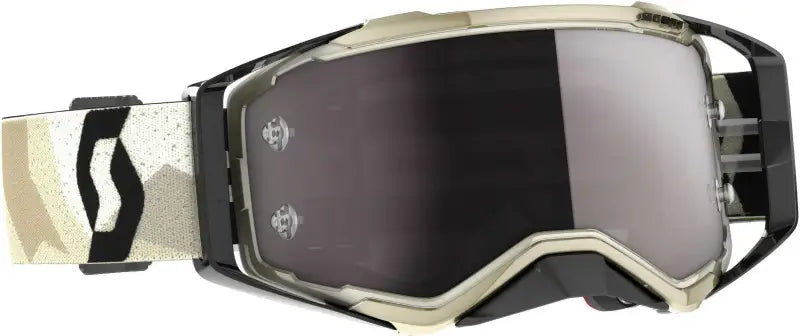 272821-7431269 Scott Prospect Camo Goggle Beige/ Black Silver Chrome Works wps-51-5514