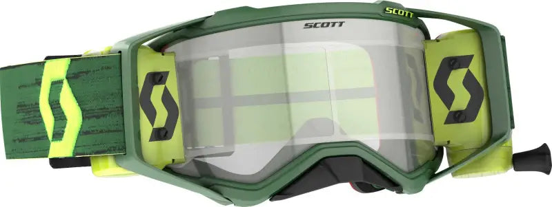 272822-1412113 Scott Prospect Goggle Wfs Green/Yellow W/Clear Works wps-51-5462