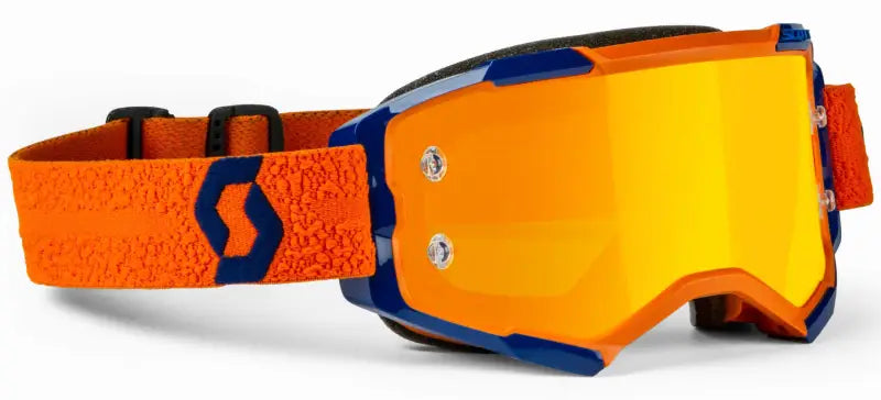 272828-1294280 Scott Fury Goggle Grey/Orange Orange Chrome Works wps-51-2303