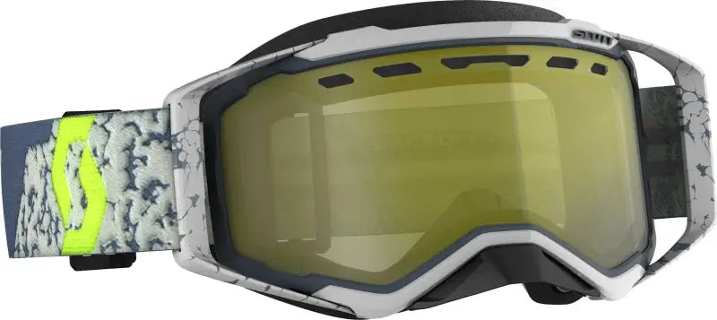 272846-1217335 Scott Prospect Snwcrs Goggle Gry/Drk Grey Enhancer Yellow Chrome wps-51-1939