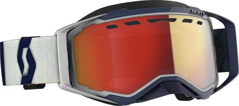 272846-6359312 Scott Prospect Snwcrs Goggle Gry/Drk Blue Enhancer Red Chrome wps-51-1938