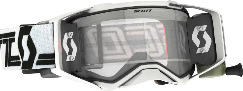 278595-1035113 Scott Prospect Goggle Super Wfs White/Black W/Clear Works wps-51-5468