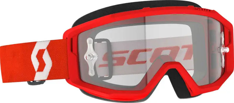 278598-1005113 Scott Primal Goggle Red/White Clear Works wps-51-5535
