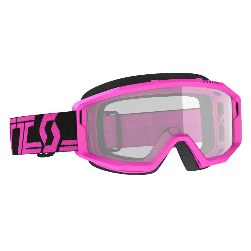 278598-1254043 Scott Primal Goggle Pink/Black Clear Lens wps-51-2467