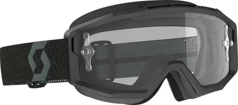 285537-0001113 Scott Split Otg Goggle Black W/Clear Works Lens wps-51-2360