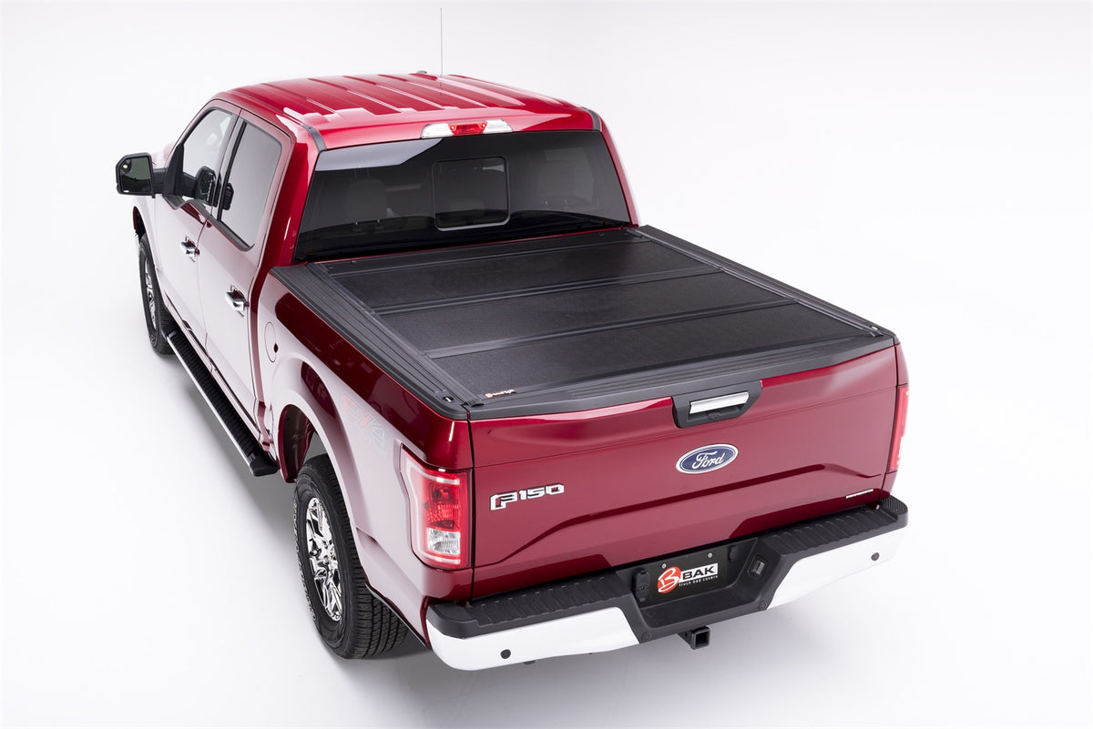 BAK BAKFlip F1 Hard Folding Truck Bed Cover - 2015-2020 Ford F-150 5' 7" Bed Model 772329