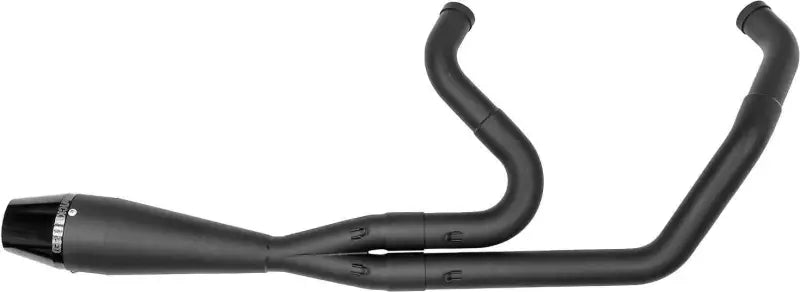 2in1 M8 Softail Shorty Pipe Black wps-930-01237