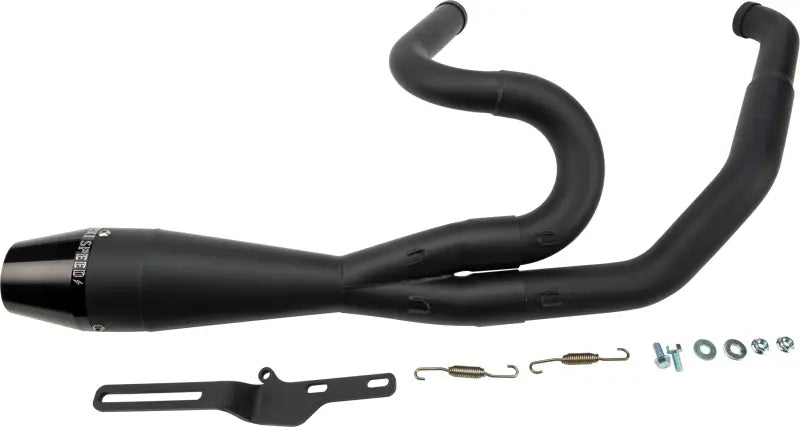 2in1 Twin Cam Flt Shorty Black wps-930-01209