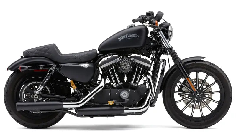 3-Inch NH Series Black Slip-On Mufflers for Sportster Models (2004-2013) 82-96005
