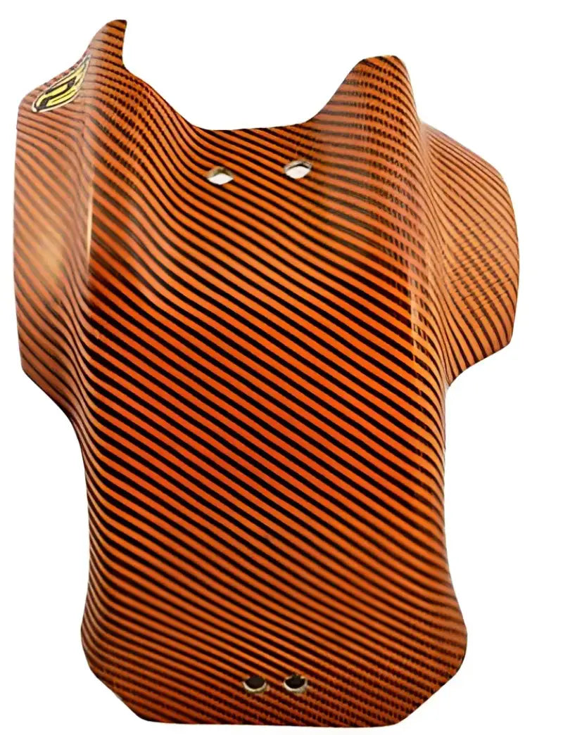 301093-ORG P3 Skid Plate Carbon Fiber Orange wps-670-301093o