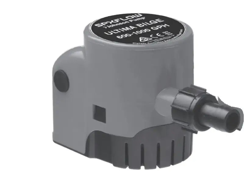 32-47260-003 Johnson Pump Ultima Bilge Pmp 1000Gph 12V W/Swit jhp3247260003